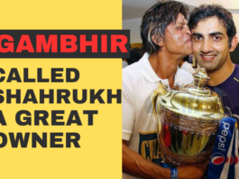 Gambhir and Shahrukh Khan celebrate KKR's IPL 2024 victory