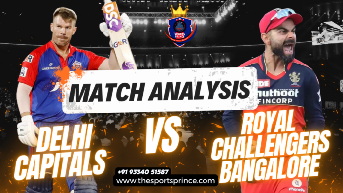 IPL 2024 DC VS RCB MATCH ANALYSIS