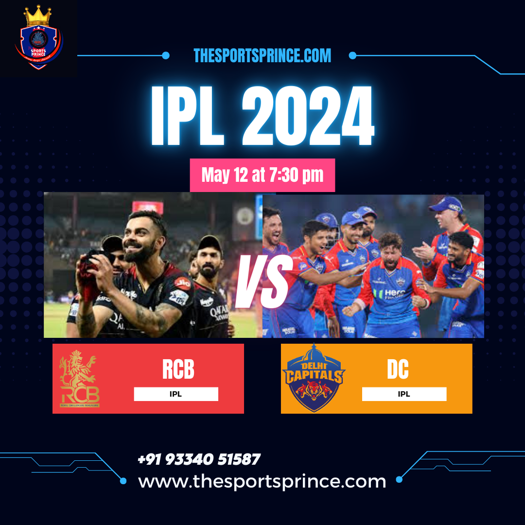 The 62nd match of IPL 2024 will start on May 12 at 7:30 pm.