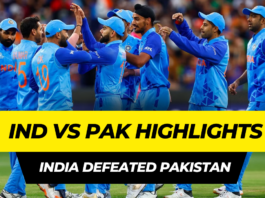 India vs Pakistan T20 World Cup 2024 match highlights