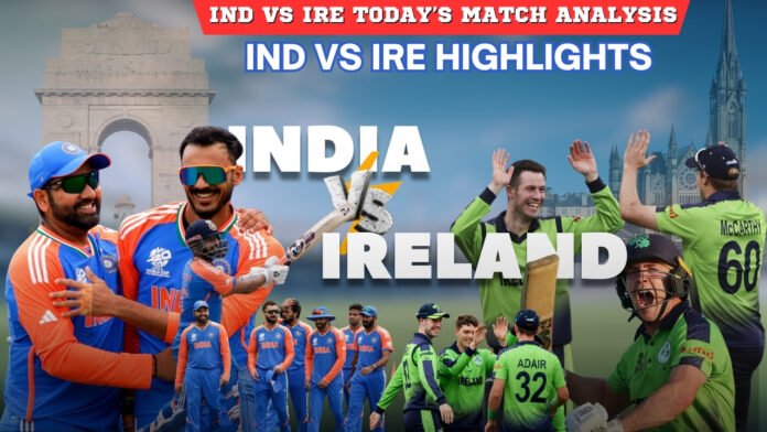 India beats Ireland by eight wickets in T20 World Cup 2024 opener, Rohit Sharma shines