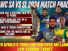 South Africa vs Sri Lanka T20 World Cup 2024