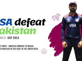 USA vs Pakistan T20 World Cup 2024 Super Over